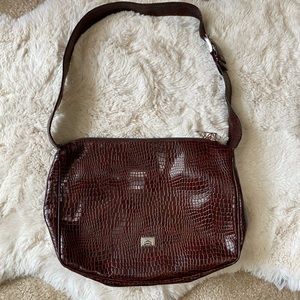 Moschino Patent Leather Shoulder Bag